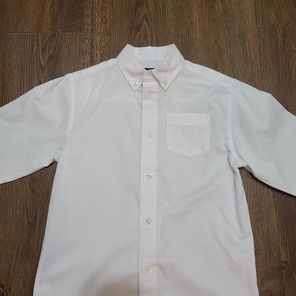 CHAPS WHITE LONG SLEEVE - Picture 1 of 3